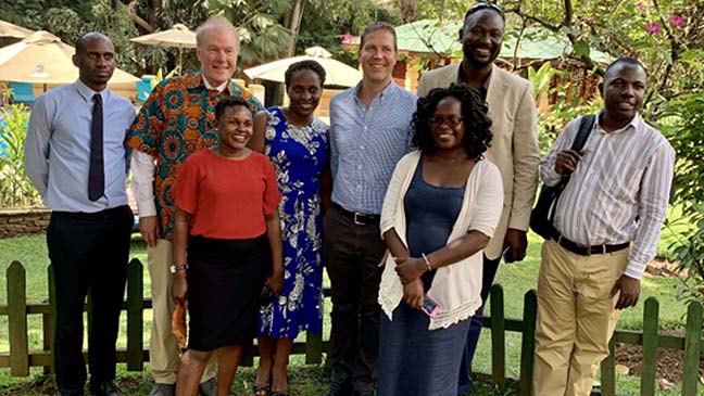 AHO participants in Kampala, Uganda